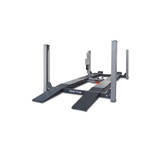 PODNOŚNIK 4-KOLUMNOWY 6,4T 400V PO640 TITAN POD GEOMETRIĘ – DŹWIGNIK 3,2T