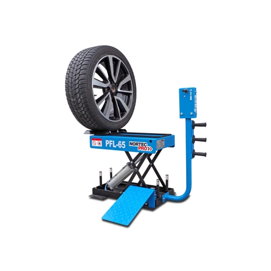 PODNOŚNIK DO KÓŁ PNEUMATYCZNY PFL-65 DO WYWAŻAREK I MONTAŻOWNIC