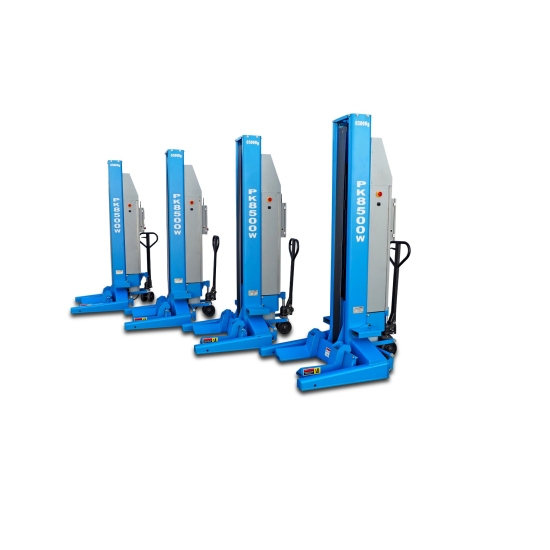 PODNOŚNIK KOLUMNOWY PRZESTAWNY 8,5T/KOLUMNA PK8500W – BEZPRZEWODOWY