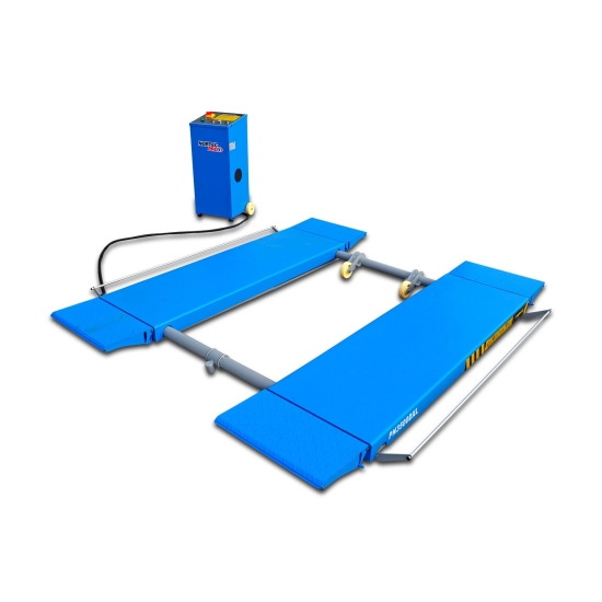 PODNOŚNIK NOŻYCOWY MOBILNY 3,5T 230V PN3500DXL – ZESTAW DO PRZEMIESZCZANIA