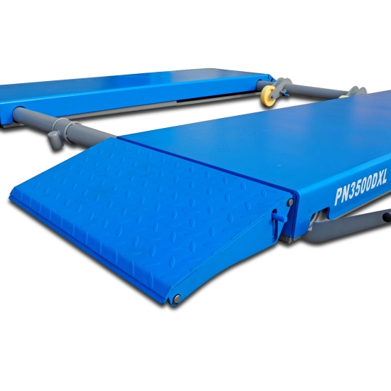 PODNOŚNIK NOŻYCOWY MOBILNY 3,5T 230V PN3500DXL – ZESTAW DO PRZEMIESZCZANIA