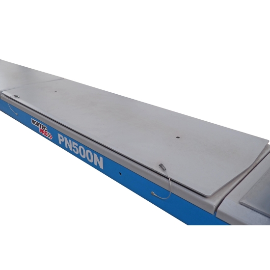 PODNOŚNIK NOŻYCOWY 5T 400V PN500N POD GEOMETRIĘ – Z SZARPAKIEM I DŹWIGNIKIEM OSI