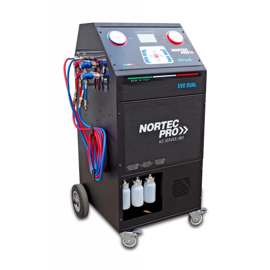 STACJA DO OBSŁUGI KLIMATYZACJI NORTEC-PRO EVO DUAL R134a & HFO1234yf