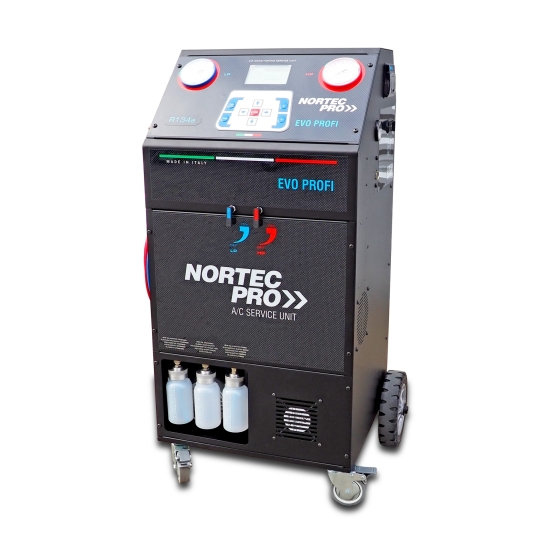 STACJA DO OBSŁUGI KLIMATYZACJI NORTEC-PRO EVO PROFI R134a lub HFO1234yf
