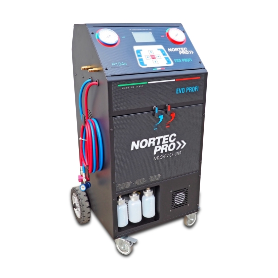 STACJA DO OBSŁUGI KLIMATYZACJI NORTEC-PRO EVO PROFI R134a lub HFO1234yf