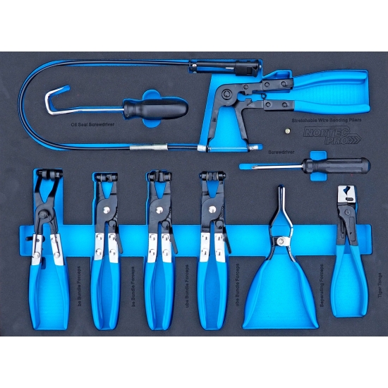 WÓZEK NARZĘDZIOWY Z WYPOSAŻENIEM CIĘŻAROWYM (140 ELEM.) WNTRUCK