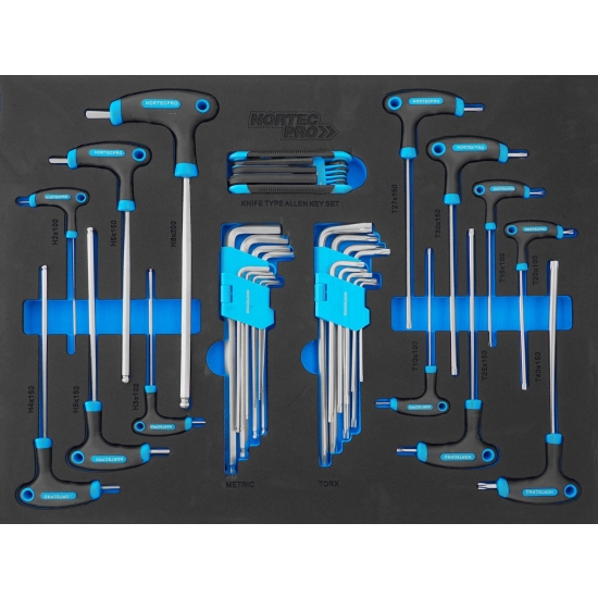 WÓZEK NARZĘDZIOWY Z WYPOSAŻENIEM (279 ELEM.) WN279