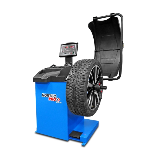 WYWAŻARKA DO KÓŁ AUTOMATYCZNA 230V WB420 – LASER, SONAR I FUNKCJA UKRYWANIA CIĘŻARKÓW