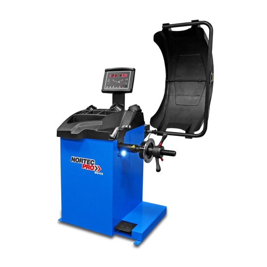 WYWAŻARKA DO KÓŁ AUTOMATYCZNA 230V WB420 – LASER, SONAR I FUNKCJA UKRYWANIA CIĘŻARKÓW