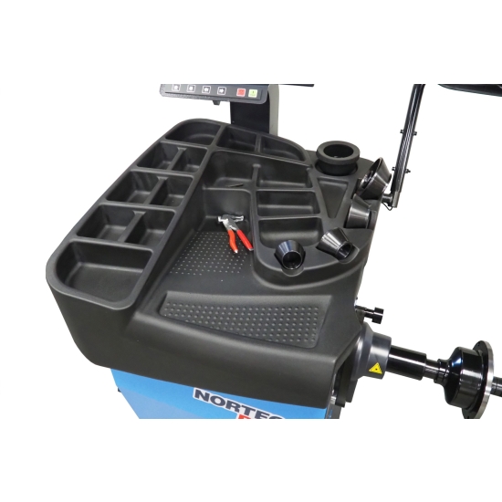 WYWAŻARKA DO KÓŁ KOMPUTEROWA 230V WB700 – LASER, SONAR I AUTO-POZYCJONOWANIE